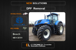 DPF Off New-Holland-Agriline Bosch MD1CE101 Electronics Trucks Automotive Software