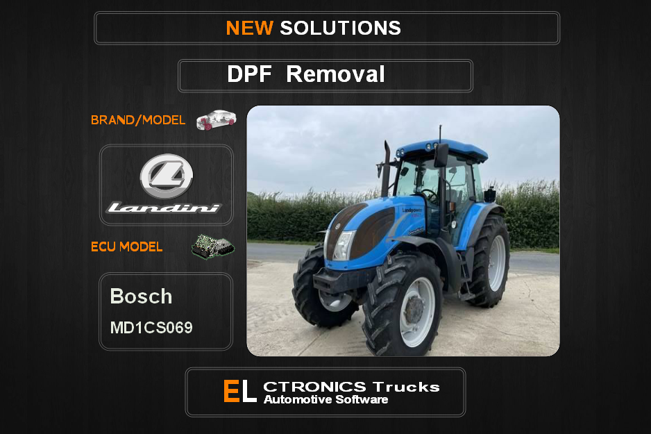 DPF Off Landini Bosch MD1CS069 Electronics Trucks Automotive Software