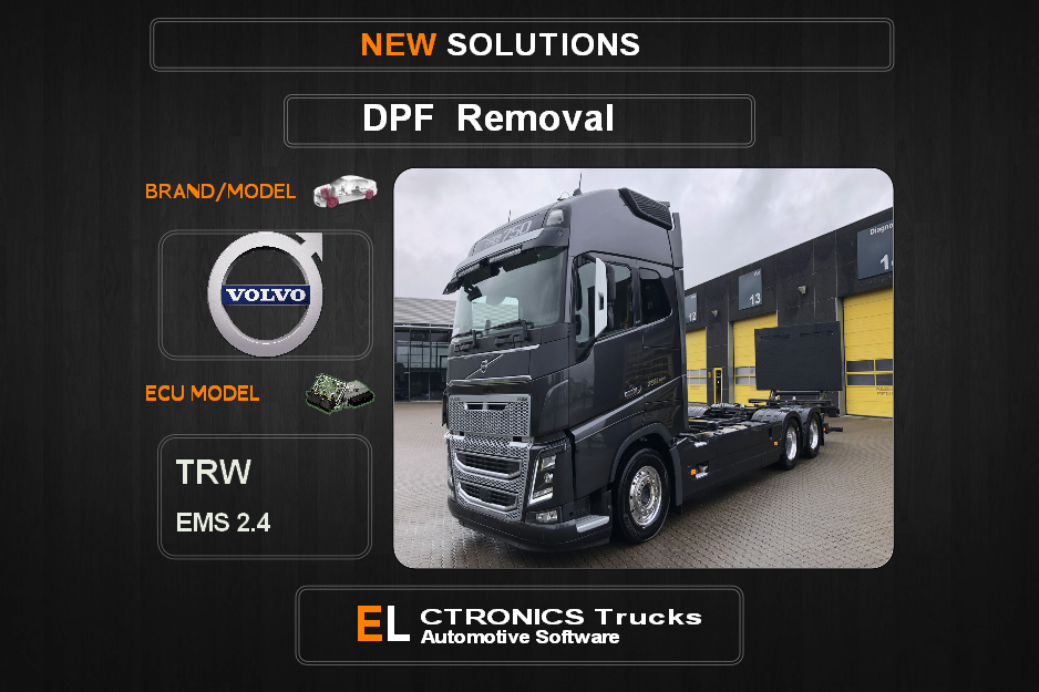 DPF Off Volvo-Truck TRW EMS2.4 Electronics Trucks Automotive Software
