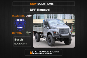 DPF Off Gaz-Trucks Bosch EDC17CV44 Electronics Trucks Automotive Software