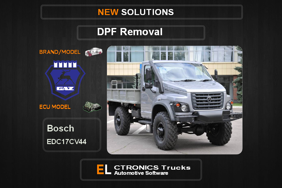 DPF Off Gaz-Trucks Bosch EDC17CV44 Electronics Trucks Automotive Software
