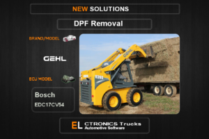 DPF Off Gehl Bosch EDC17CV54 Electronics Trucks Automotive Software