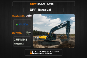 DPF Off Hyundai Cummins CM2350A Electronics Trucks Automotive Software