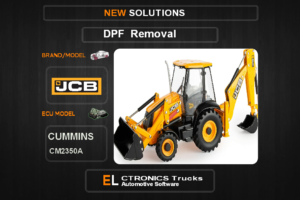 DPF Off JCB Cummins CM2350A Electronics Trucks Automotive Software