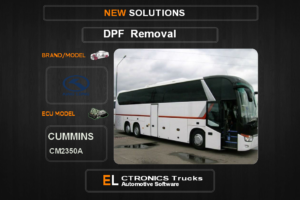 DPF Off KingLong-Bus Cummins CM2350A Electronics Trucks Automotive Software