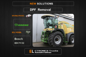 DPF Off Krone Bosch EDC7C32 Electronics Trucks Automotive Software
