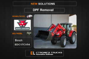 DPF Off Massey-Agriline Bosch EDC17CV54 Electronics Trucks Automotive Software
