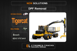 DPF Off Tigercat-Foresters Bosch EDC17CV41 Electronics Trucks Automotive Software