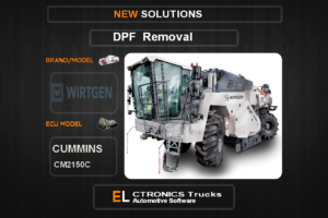 DPF Off Wirtgen Cummins CM2150C Electronics Trucks Automotive Software