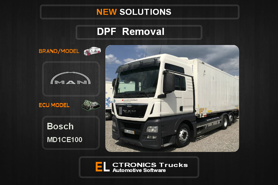 DPF Off Man-Truck Bosch MD1CE100 Electronics Trucks Automotive Software