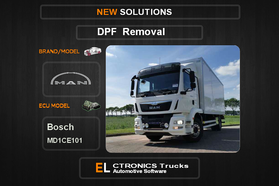 DPF Off Man-Truck Bosch MD1CE101 Electronics Trucks Automotive Software