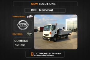 DPF Off Nissan Cummins CM2150E Electronics Trucks Automotive Software