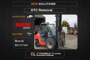 DTC OFF Manitou-télescopique Bosch EDC17CV45 Electronics Trucks Automotive software
