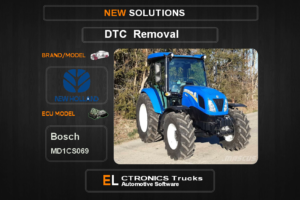 DTC OFF New-Holland-Agriline Bosch MD1CS069 Electronics Trucks Automotive software