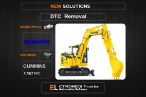DTC OFF Komatsu Cummins CM2150C Electronics Trucks Automotive software