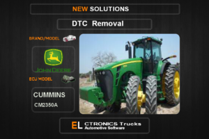 DTC OFF John-Deere Cummins CM2350A Electronics Trucks Automotive software