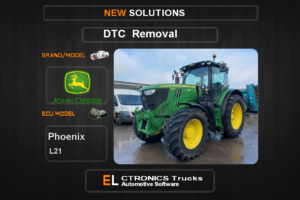 DTC OFF John-Deere Phoenix L21 Electronics Trucks Automotive software