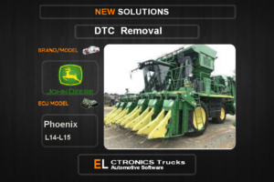 DTC OFF John-Deere Phoenix L14-L15 Electronics Trucks Automotive software