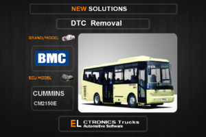 DTC OFF Bmc-Bus Cummins CM2150E Electronics Trucks Automotive software