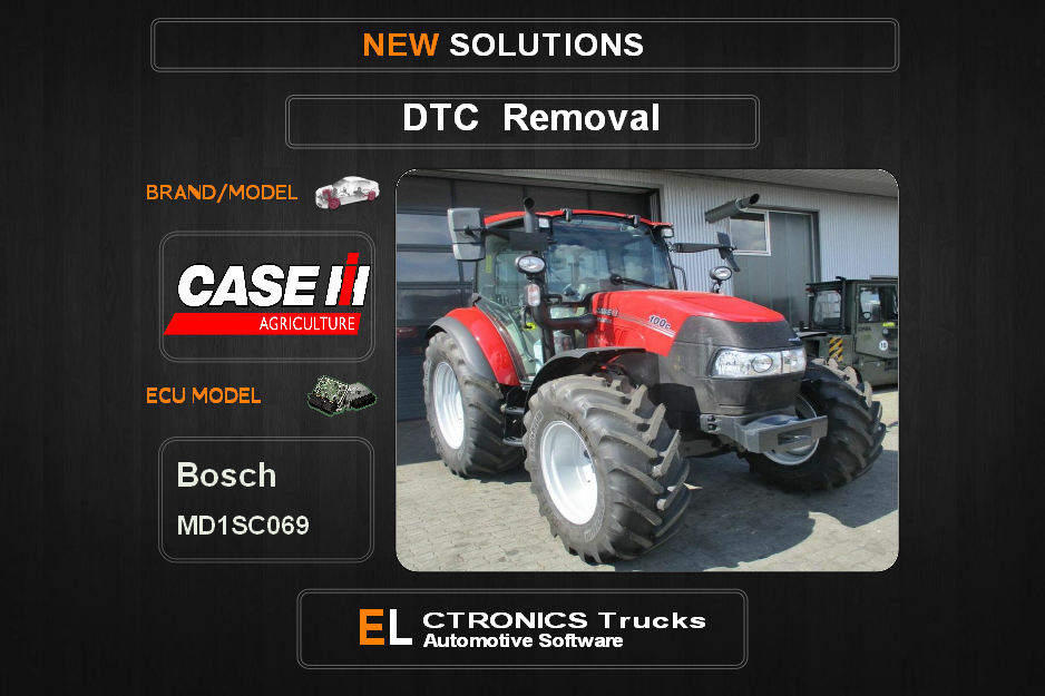 DTC OFF Case-Agriline Bosch MD1CS069 Electronics Trucks Automotive software