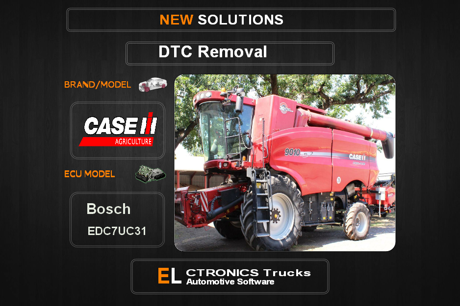 DTC OFF Case-Agriline Bosch EDC7UC31 Electronics Trucks Automotive software