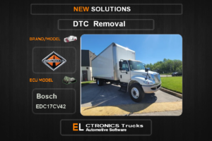 DTC OFF Trucks-International Bosch EDC17CV42 Electronics Trucks Automotive software