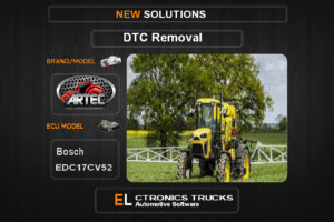 DTC OFF Artec Bosch EDC17CV52 Electronics Trucks Automotive software