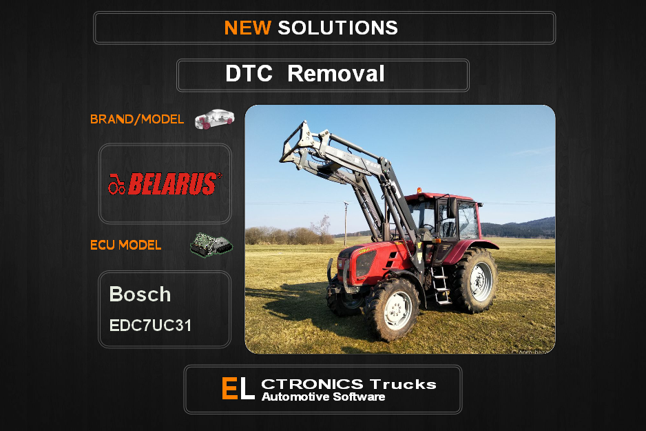 DTC OFF Belarus Bosch EDC7UC31 Electronics Trucks Automotive software