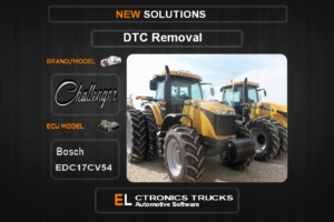 DTC OFF Challenger-Agriline  Bosch EDC17CV54 Electronics Trucks Automotive software