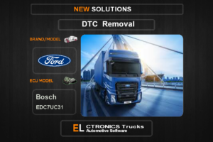 DTC OFF Ford-Trucks Bosch EDC7UC31 Electronics Trucks Automotive software