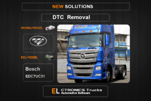 DTC OFF Foton-Trucks Bosch EDC7UC31 Electronics Trucks Automotive software