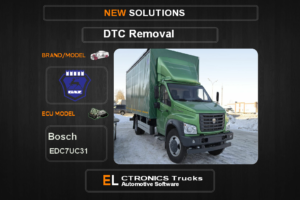DTC OFF Gaz-Trucks Bosch EDC7UC31 Electronics Trucks Automotive software