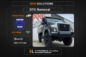 DTC OFF Gaz-Trucks Bosch EDC17CV44 Electronics Trucks Automotive software