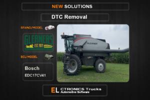 DTC OFF Gleaner-Agriline Bosch EDC17CV41 Electronics Trucks Automotive software