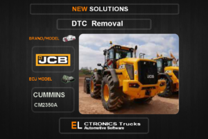 DTC OFF JCB Cummins CM2350A Electronics Trucks Automotive software