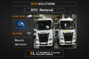 DTC OFF Kamaz-Trucks Bosch MD1CE100 Electronics Trucks Automotive software