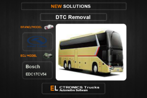 DTC OFF KingLong-Bus Bosch EDC17CV54 Electronics Trucks Automotive software