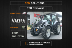 DTC OFF Valtra-Agriline Bosch EDC17CV44 Electronics Trucks Automotive software