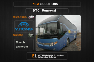 DTC OFF Yutong-Bus Bosch EDC7UC31 Electronics Trucks Automotive software