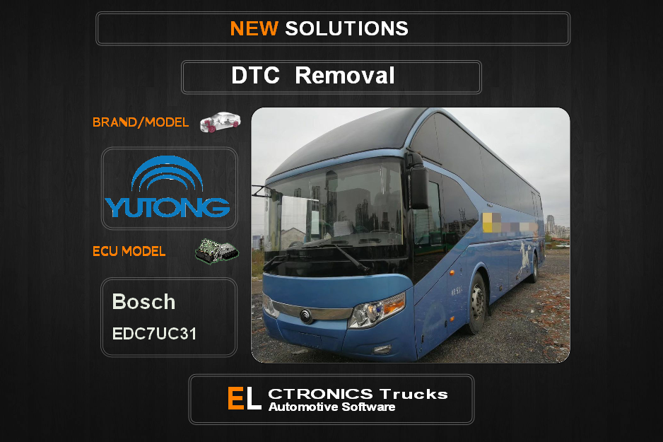 DTC OFF Yutong-Bus Bosch EDC7UC31 Electronics Trucks Automotive software