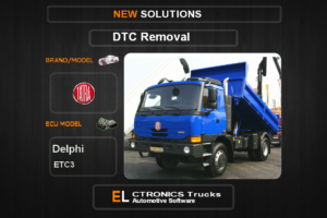 DTC OFF Tatra Delphi ETC3 Electronics Trucks Automotive software