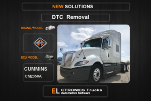 DTC OFF Truck-International Cummins CM2350A Electronics Trucks Automotive software