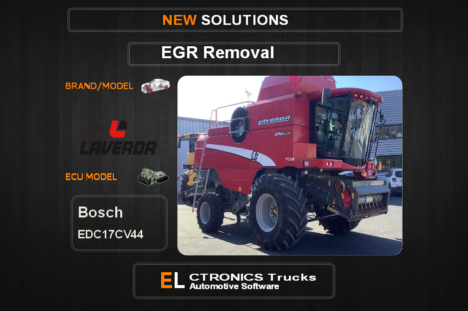 EGR Off Laverda-Agrilne Bosch EDC17CV44 Electronics Trucks Automotive Software
