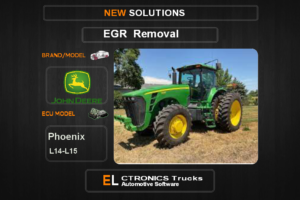 EGR Off John-Deere Phoenix L14-L15 Electronics Trucks Automotive Software