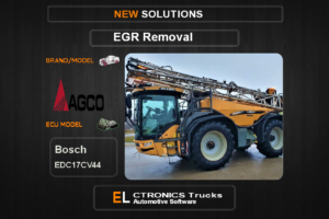 EGR Off Agco-agrilne Bosch EDC17CV44 Electronics Trucks Automotive Software
