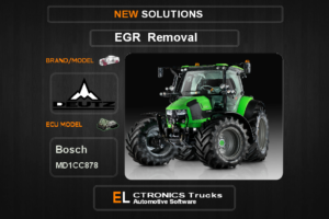 EGR Off Deutz  Bosch MD1CC878 Electronics Trucks Automotive Software