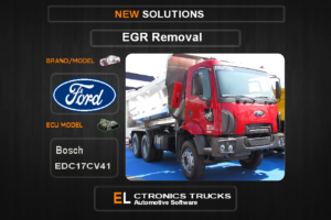 EGR Off Ford-Truck Bosch EDC17CV41 Electronics Trucks Automotive Software