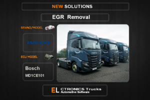 EGR Off Iveco-Truck Bosch MD1CE101 Electronics Trucks Automotive Software