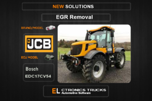 EGR Off Jcb Bosch EDC17CV54 Electronics Trucks Automotive Software