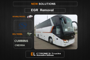 EGR Off KingLong-Bus Cummins CM2350A Electronics Trucks Automotive Software